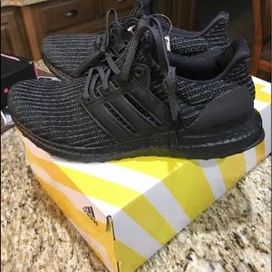 Adidas Triple Black Men’s Ultra Boosts